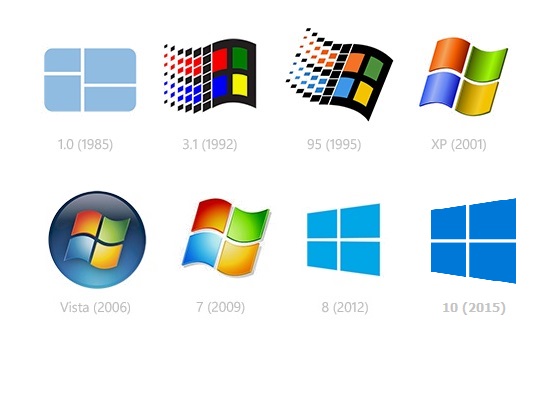 Windows1-10Logos